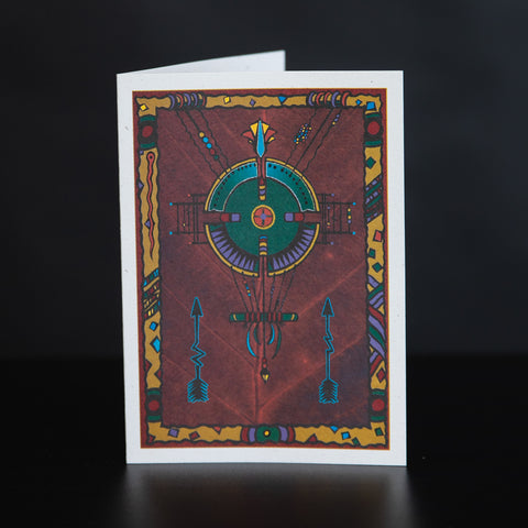 Note Card - Tribal Gong